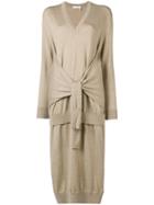 Chloé Asymmetrical Dress - Brown