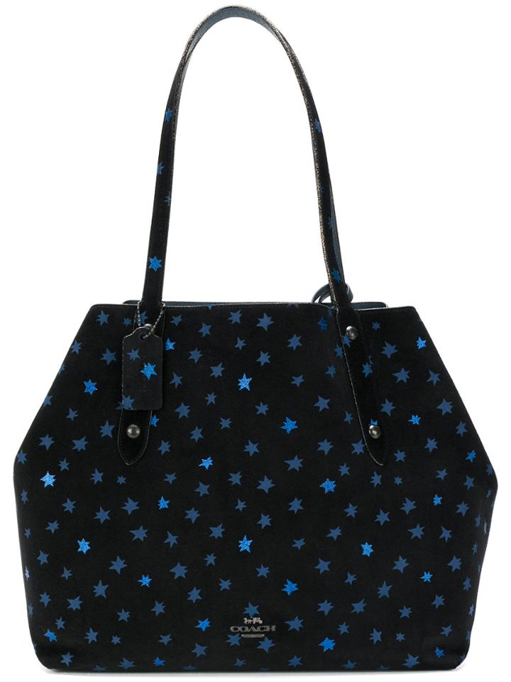 Coach Reversible Large Market Tote - Blue