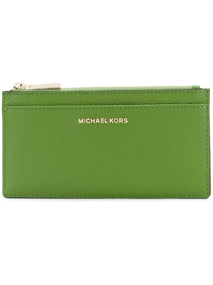 Michael Michael Kors Mercer Continental Wallet - Green