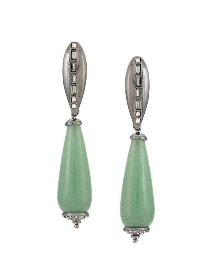 Camila Klein Gota Earrings - Green