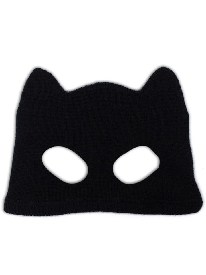 Silver Spoon Attire Cat Mask Beanie