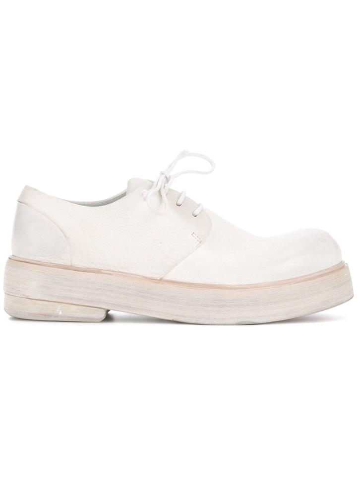 Marsèll Platform Lace-up Shoes - White