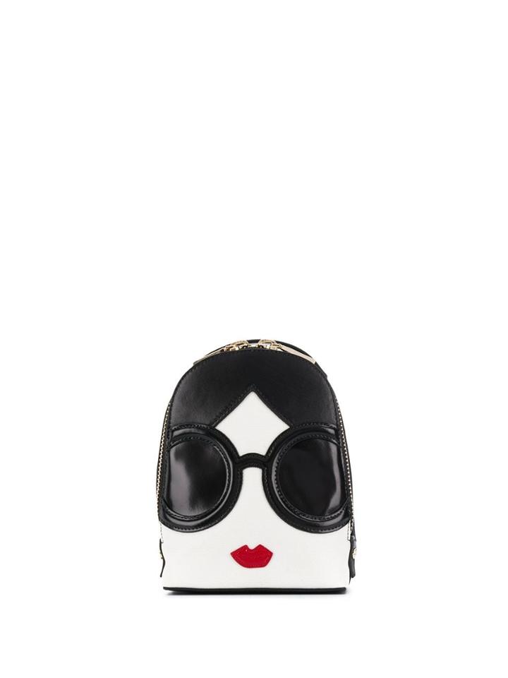 Alice+olivia Mini Stacey Staceface Backpack - Black