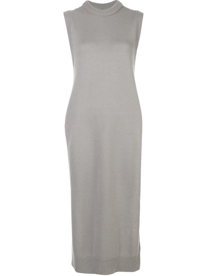 T By Alexander Wang Long Knitted Top - Nude & Neutrals