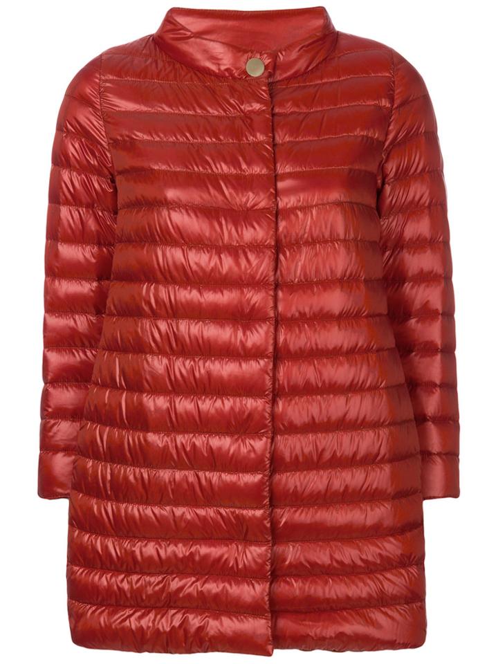 Herno Quilted Down Jacket - Brown