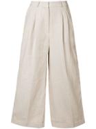 Racil Pinstripe Palazzo Pants - Neutrals