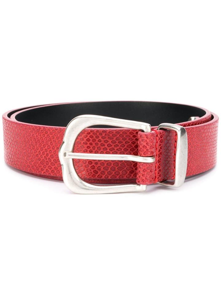 Isabel Marant Kidatt Belt - Red