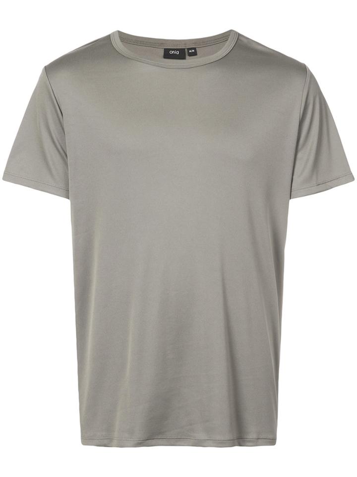 Onia Crew Neck Short-sleeve T-shirt - Grey