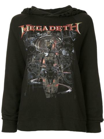R13 Megadeth Machina Hoodie - Black