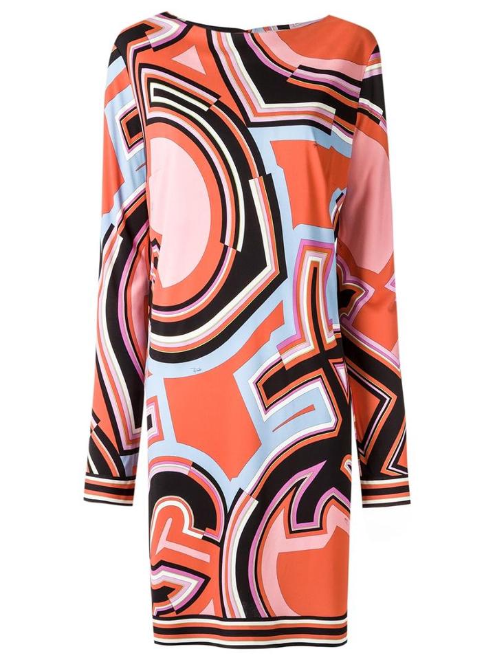 Emilio Pucci - Emilio Pucci 66rh7066754024 Corallo Artificial->viscose - Women - Silk/viscose - 38, Silk/viscose