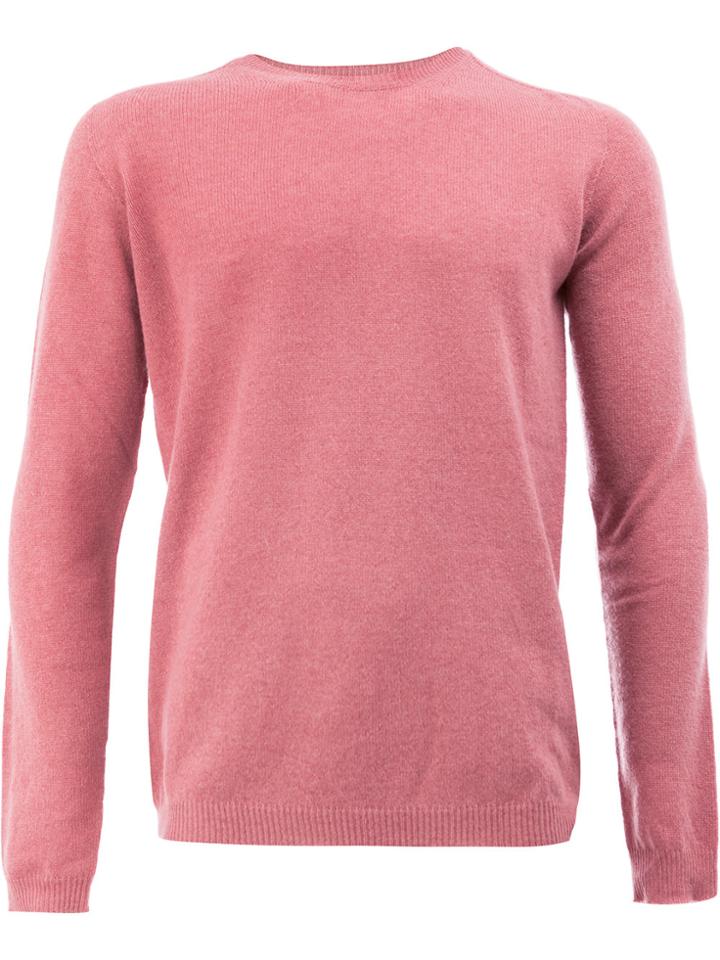Roberto Collina Crew Neck Jumper - Pink & Purple