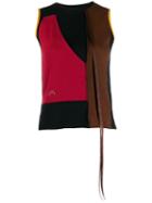 A-cold-wall* Sleeveless Colour-blocked Top - Black