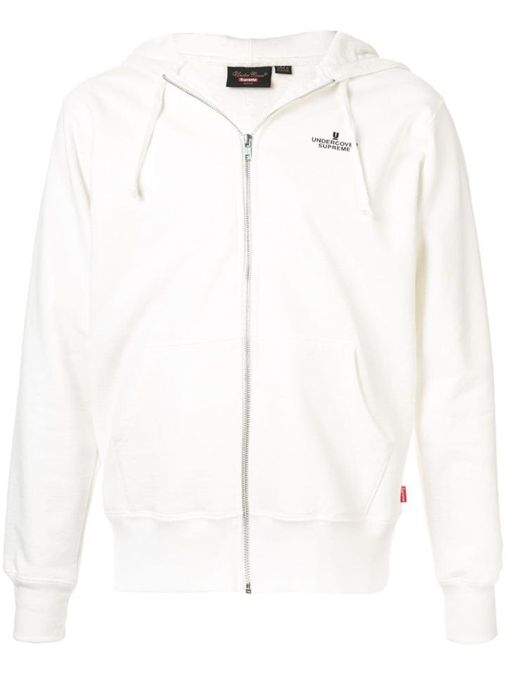 Supreme Undercover Gfu Zip-up Hoodie - White