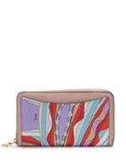 Emilio Pucci Geometric Pattern Zip Wallet - Neutrals
