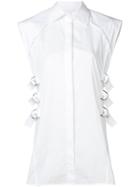 Helmut Lang Buckle Detail Shirt - White