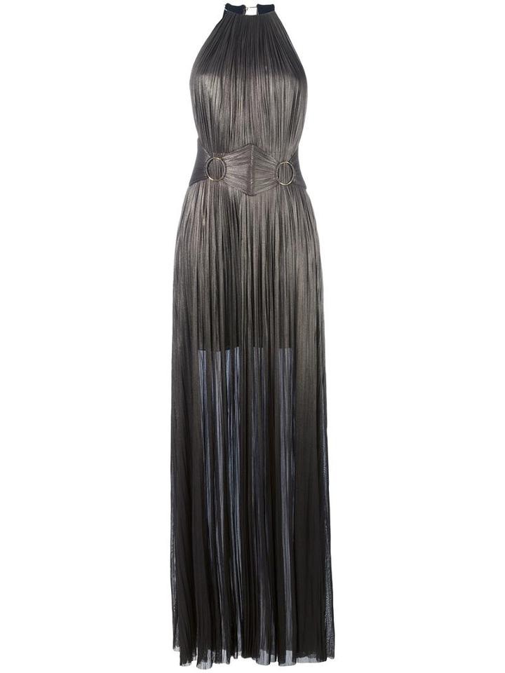 Maria Lucia Hohan 'chalaya' Dress, Women's, Size: 36, Grey, Silk/nylon/spandex/elastane
