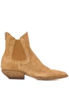 Officine Creative Zipped Chelsea Boots - Brown