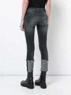 R13 Distressed Detail Jeans - Black