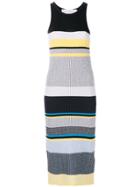 Victoria Victoria Beckham Racer Tank Knit Dress - Multicolour