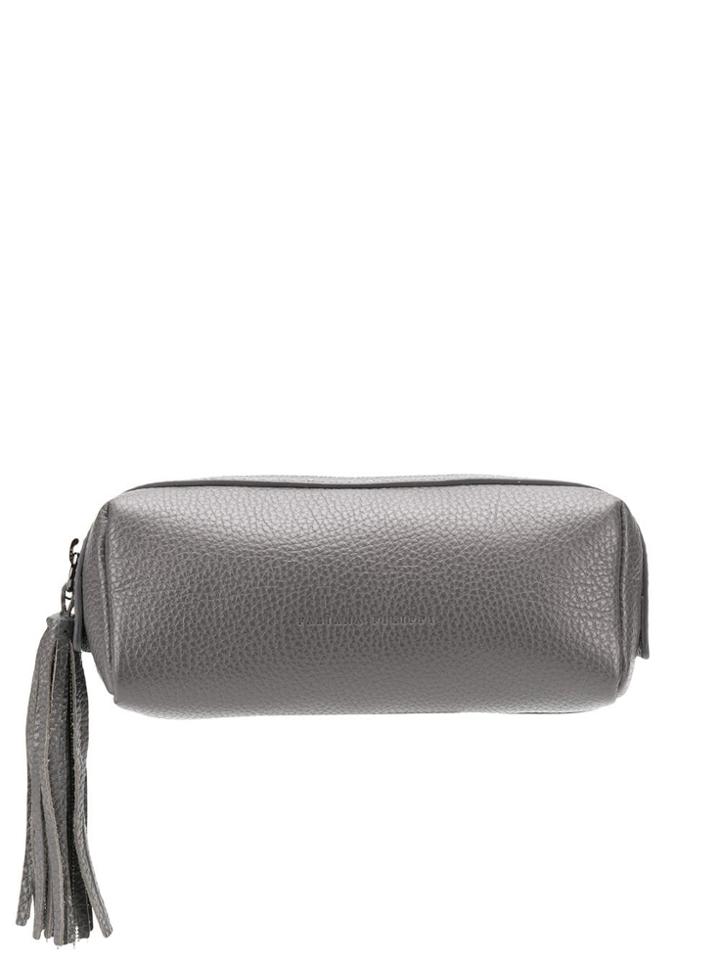 Fabiana Filippi Tassel-embellished Pouch - Grey