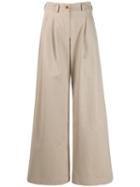 Jejia Katherine Wide Leg Trousers - Neutrals