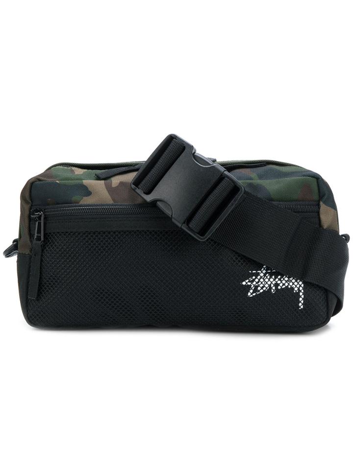 Stussy Camouflage Belt Bag - Green