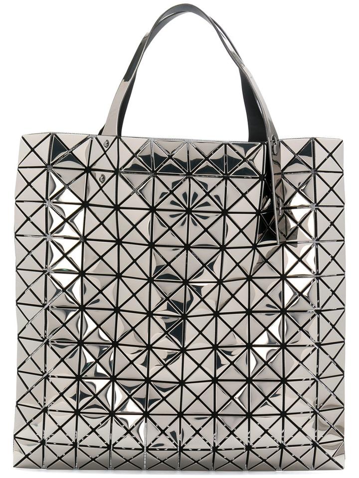 Bao Bao Issey Miyake - Mirrored Tote - Women - Pvc - One Size, Grey, Pvc