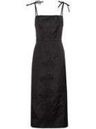 The Vampire's Wife Silk Night Garden Dress - Black