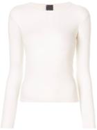 Lorena Antoniazzi Lightweight Jumper - White