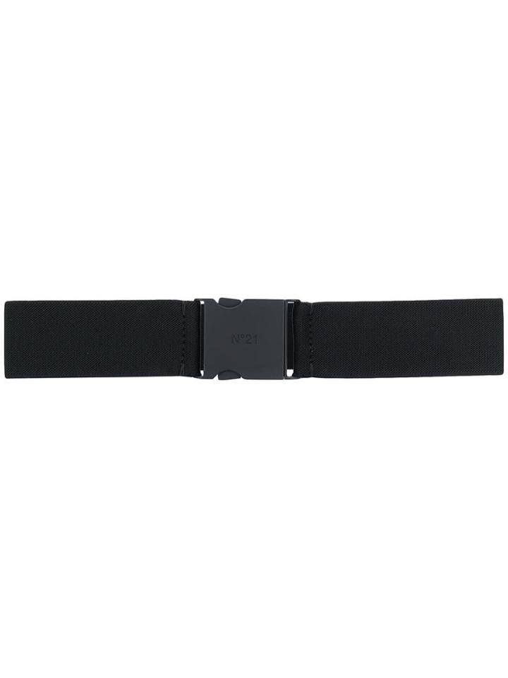 Nº21 Clasp Buckle Belt - Black