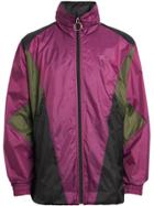 Burberry Packaway Hood Colour Block Lightweight Jacket - Pink & Purple