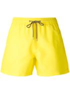 Paul Smith Drawstring Swim Shorts - Yellow & Orange