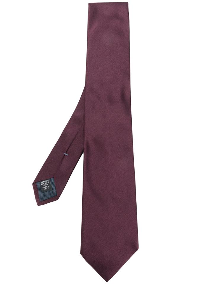 Ermenegildo Zegna Classic Formal Tie - Red