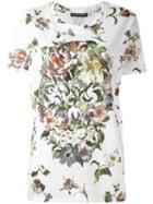 Alexander Mcqueen Floral Skull T-shirt