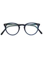 Oliver Peoples 'o'malley' Glasses - Blue