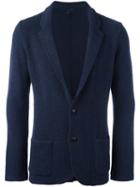 Lardini Two-button Blazer, Men's, Size: Medium, Blue, Nylon/wool/alpaca