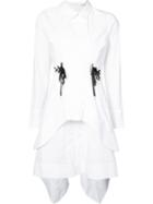 Jonathan Simkhai - Studded Poplin Dress - Women - Cotton - S, White, Cotton