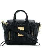 3.1 Phillip Lim Zip Detail Medium Cross Body Bag - Black