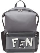 Fendi Shadow Logo Backpack - Grey