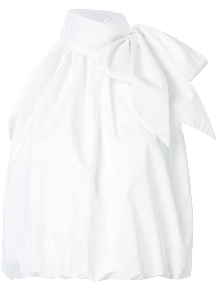 Silvia Tcherassi Acineta Pussy Bow Blouse - White