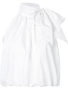 Silvia Tcherassi Acineta Pussy Bow Blouse - White