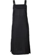 Nomia Front Pocket Dress, Women's, Size: 6, Black, Linen/flax