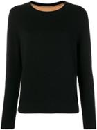 Chinti & Parker Colour Block Sweater - Black