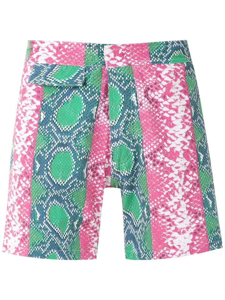 Amir Slama Printed Swimming Shorts - Multicolour