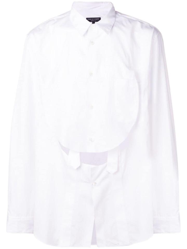 Comme Des Garçons Homme Plus Deconstructed Shirt - White