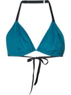 Malia Mills - Triangle Bikini Top - Women - Nylon/spandex/elastane - 36c, Green, Nylon/spandex/elastane