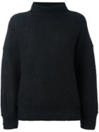 By Malene Birger 'sorocco' Turtleneck Jumper, Women's, Size: Medium, Black, Polyamide/spandex/elastane/mohair/wool