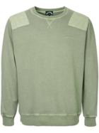 The Upside Shoulder Patch Sweatshirt - Green
