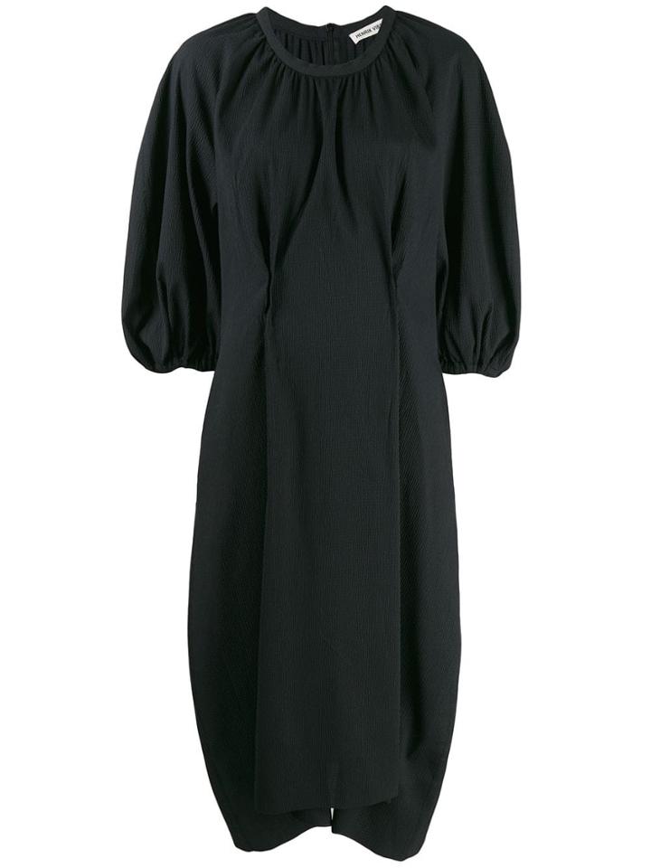 Henrik Vibskov Exhale Textured Oversized Dress - Black