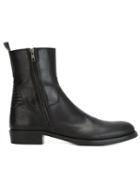 Ann Demeulemeester Zipped Ankle Boots, Men's, Size: 44, Black, Leather